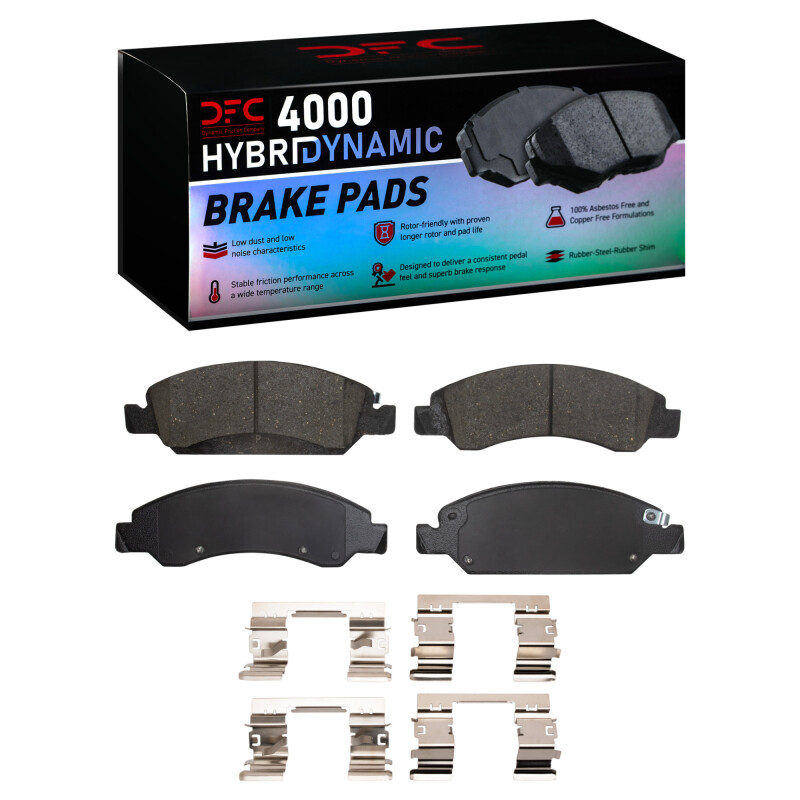DFC 05-20 Cadillac Escalade Front 4000 HybriDynamic Brake Pads and Hardware Kit