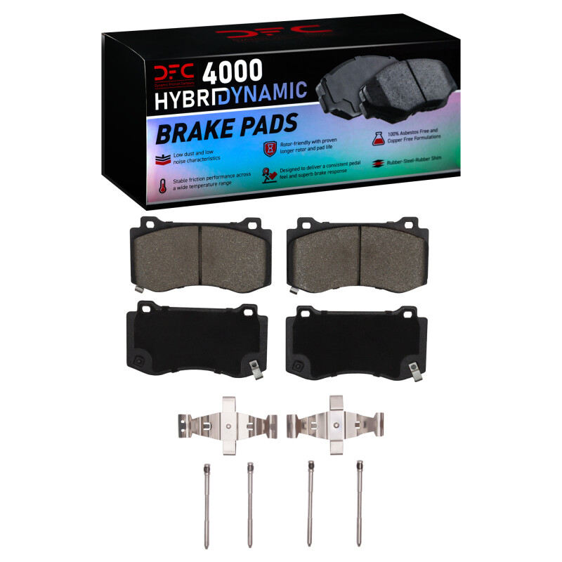 DFC 05-23 Chrysler 300 Front 4000 HybriDynamic Brake Pads and Hardware Kit