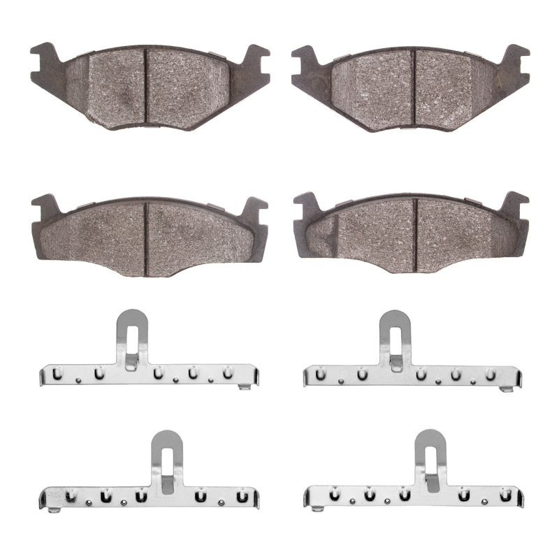 DFC 84-92 Volkswagen Jetta Sedan/Golf Front 4000 HybriDynamic Brake Pads and Hardware Kit