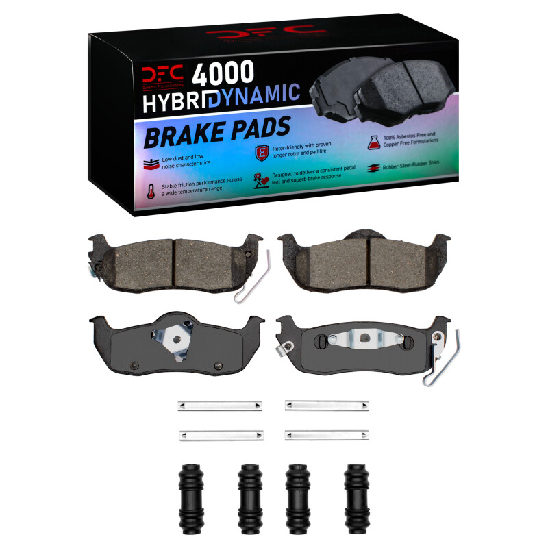 DFC 04-15 Infiniti QX56 Rear 4000 HybriDynamic Brake Pads and Hardware Kit