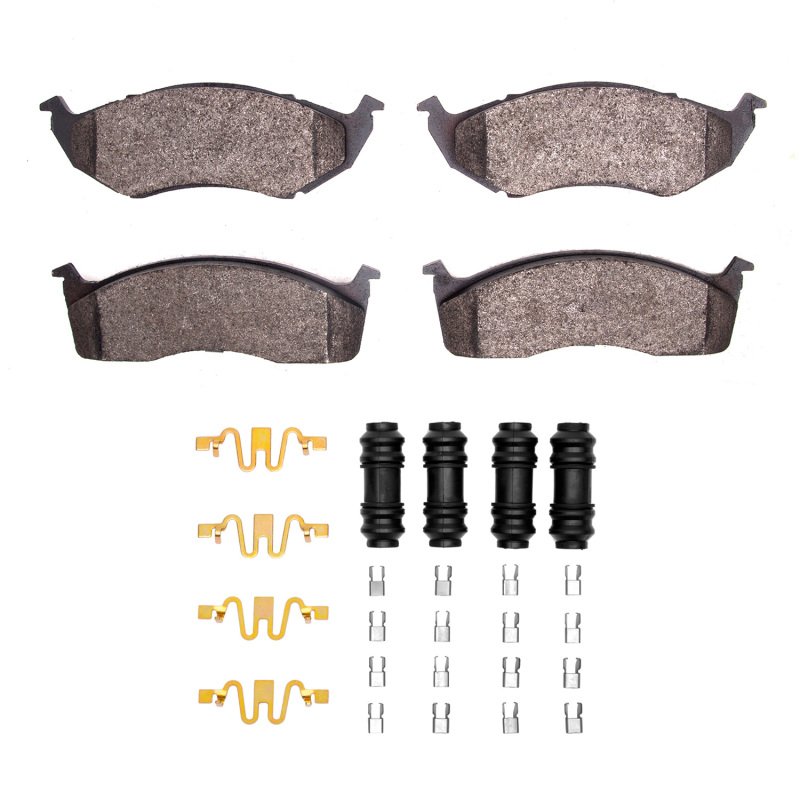 DFC 93-02 Chrysler LHS Front 4000 HybriDynamic Brake Pads and Hardware Kit