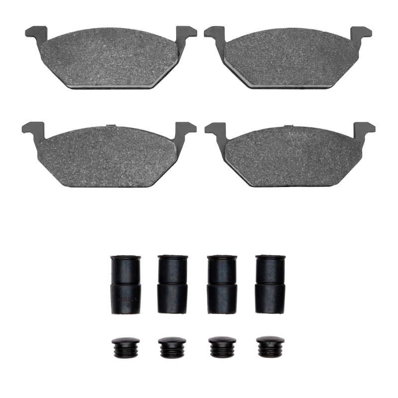 DFC 98-17 Volkswagen Jetta Sedan Front 4000 HybriDynamic Brake Pads and Hardware Kit