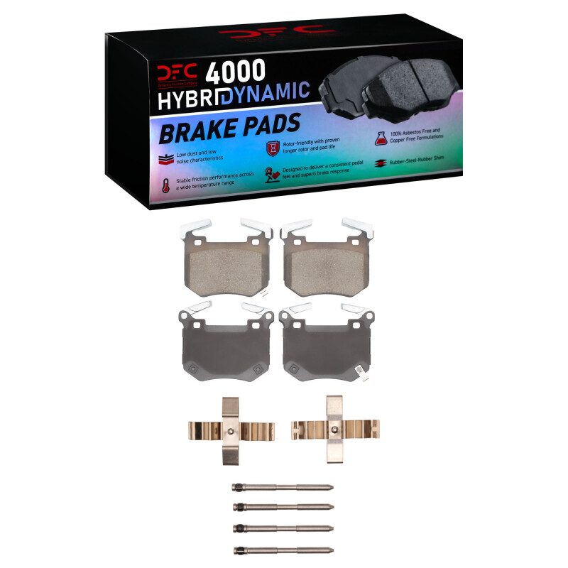 DFC 18-25 Genesis G70 Rear 4000 HybriDynamic Brake Pads and Hardware Kit