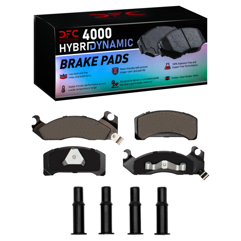 DFC 82-93 Ford LTD Front 4000 HybriDynamic Brake Pads and Hardware Kit
