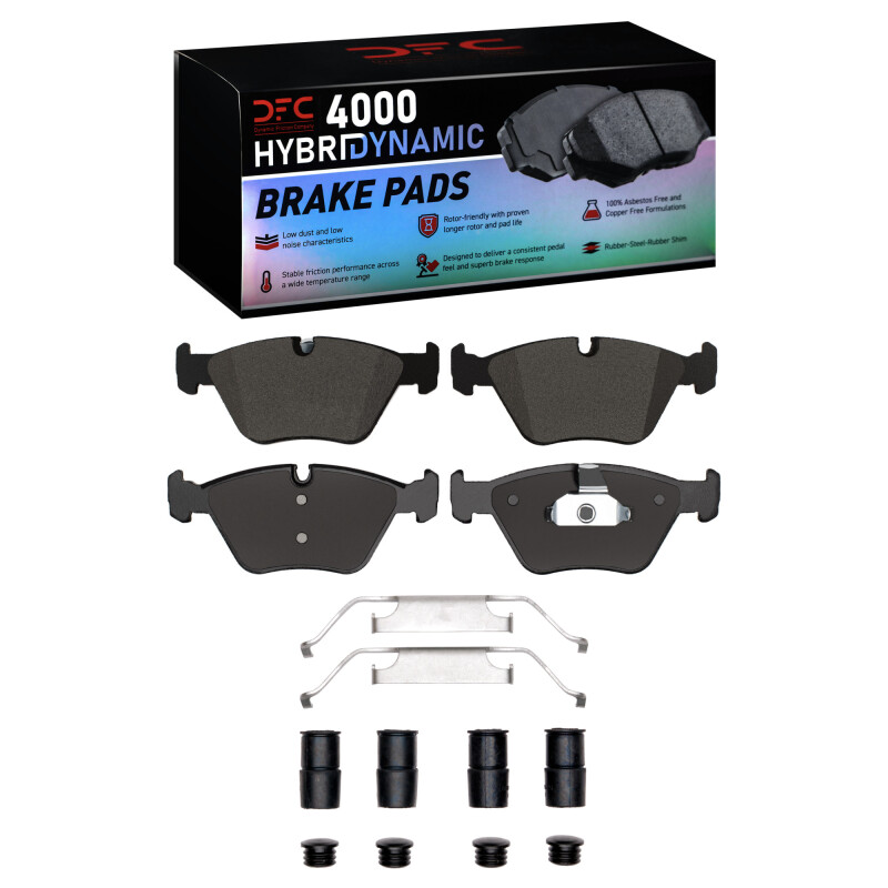 DFC 01-10 BMW M3 Front 4000 HybriDynamic Brake Pads and Hardware Kit
