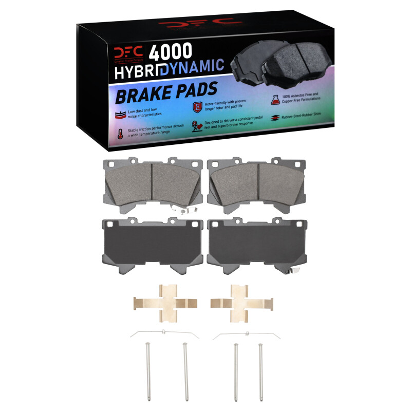 DFC 22-25 Lexus LX600 Front 4000 HybriDynamic Brake Pads and Hardware Kit