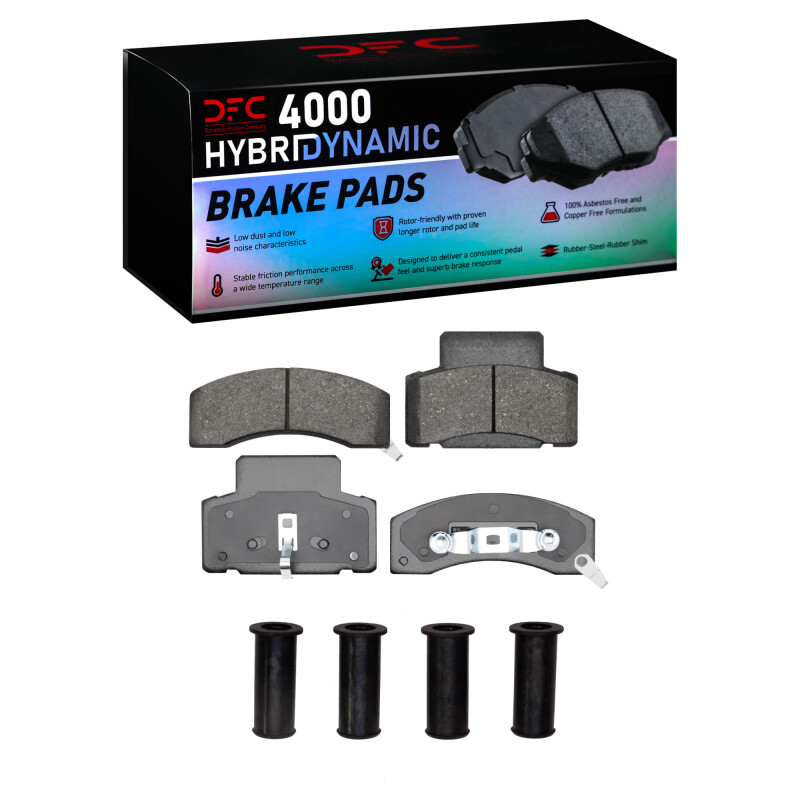DFC 90-02 Chevrolet Express 3500 Front 4000 HybriDynamic Brake Pads and Hardware Kit