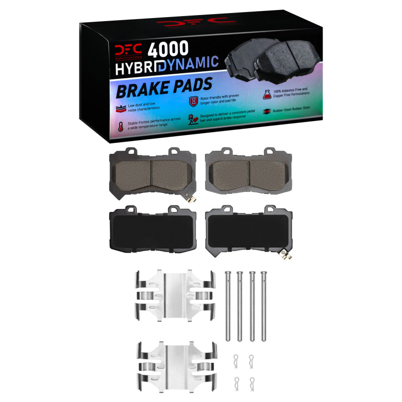 DFC 15-20 Chevrolet Colorado Front 4000 HybriDynamic Brake Pads and Hardware Kit