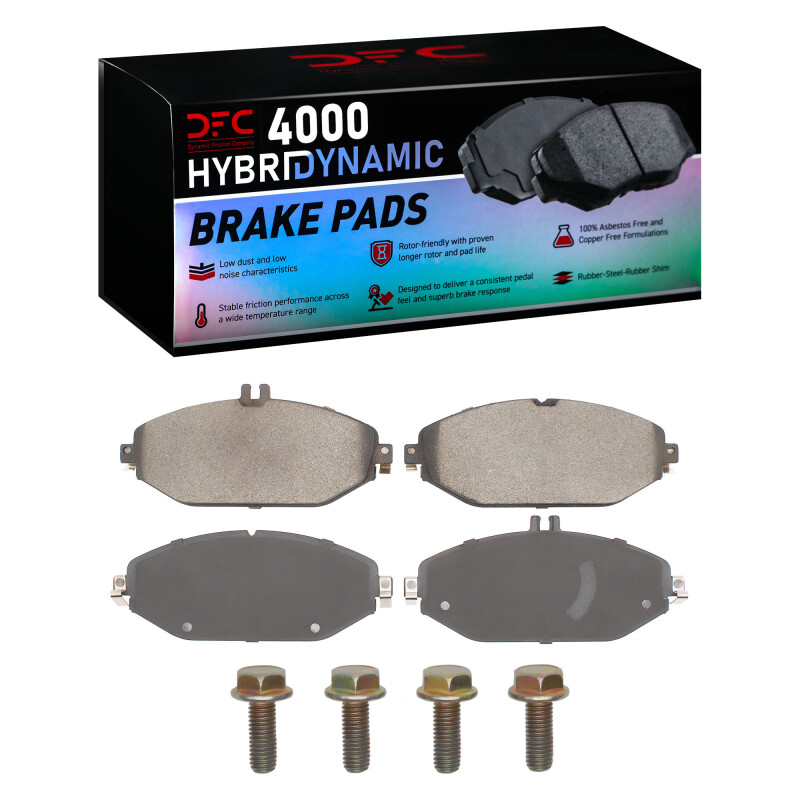 DFC 15-23 Mercedes-Benz C300 Coupe & Convertible Front 4000 HybriDynamic Brake Pads and Hardware Kit