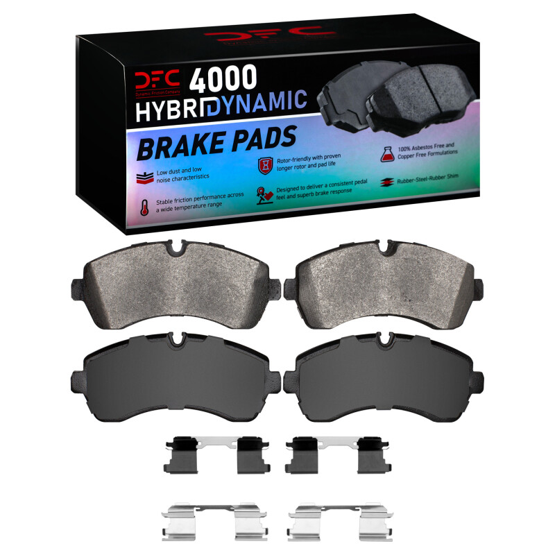 DFC 06-24 American Coach Patriot Front/Rear 4000 HybriDynamic Brake Pads and Hardware Kit