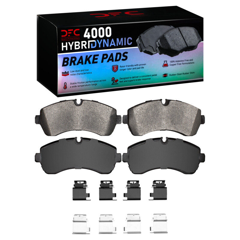 DFC 19-25 Mercedes-Benz Sprinter 4500 Front 4000 HybriDynamic Brake Pads and Hardware Kit