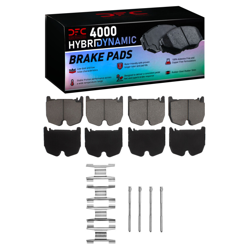 DFC 03-08 Mercedes-Benz CL65 AMG Front 4000 HybriDynamic Brake Pads and Hardware Kit