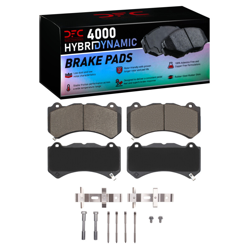 DFC 09-22 Cadillac ATS Front 4000 HybriDynamic Brake Pads and Hardware Kit