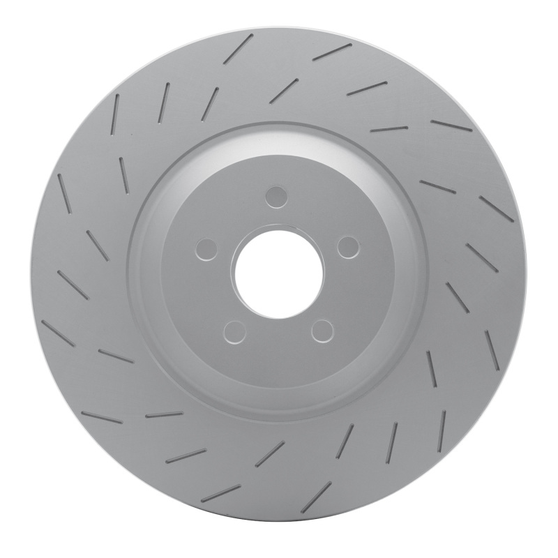 DFC 15-20 Dodge Challenger Front GeoSPEC Coated Rotor - Slotted