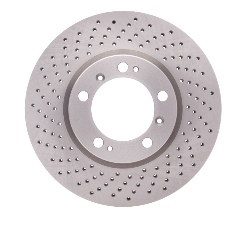 DFC 98-12 Porsche 911 Left Front Drilled Brake Rotor