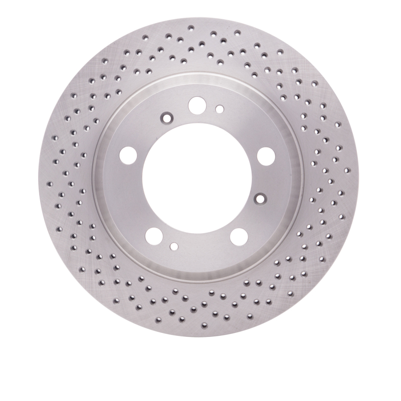 DFC 00-08 Porsche Cayman Rear Drilled Brake Rotor