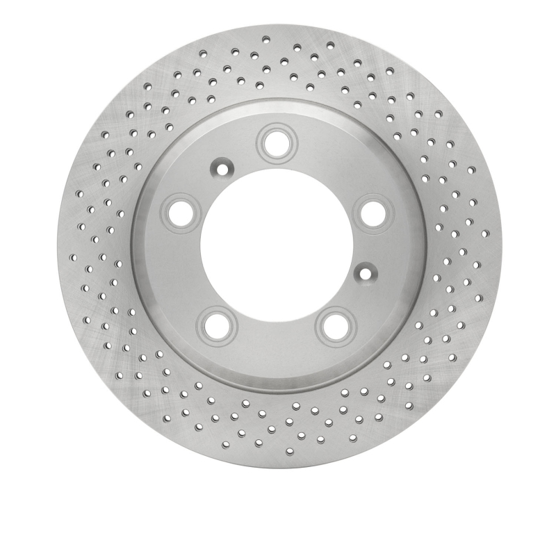 DFC 05-23 Porsche Cayman Rear Drilled Brake Rotor