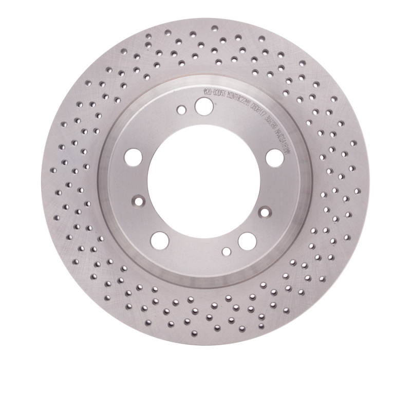 DFC 09-12 Porsche Boxster Rear Drilled Brake Rotor