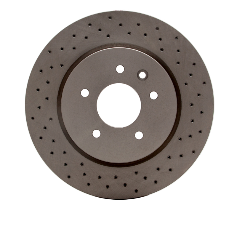 DFC 00-06 Jaguar XKR Rear Drilled Brake Rotor