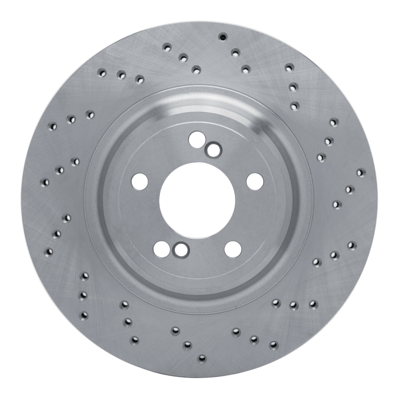 DFC 15-20 BMW M2 Right Rear Drilled Brake Rotor