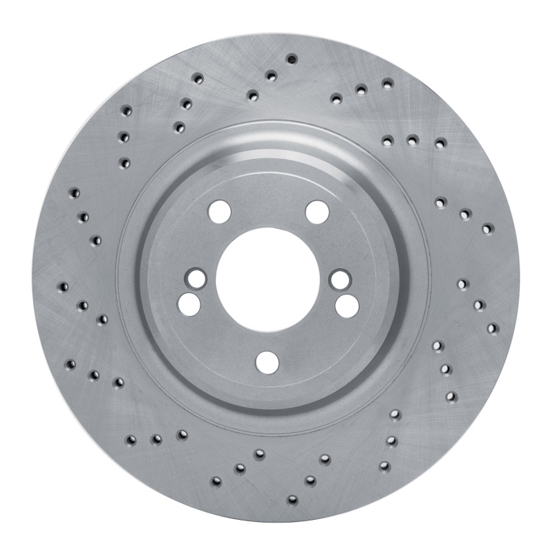 DFC 15-20 BMW M2 Left Rear Drilled Brake Rotor