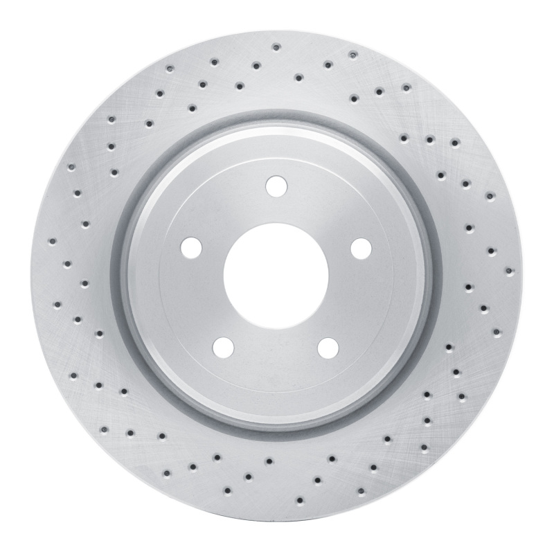 DFC 06-13 Chevrolet Corvette Rear Drilled Brake Rotor