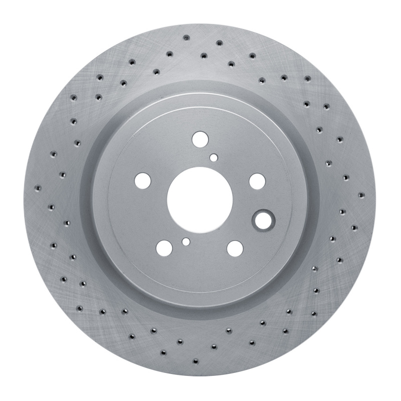 DFC 08-14 Lexus IS F Rear Drilled Brake Rotor