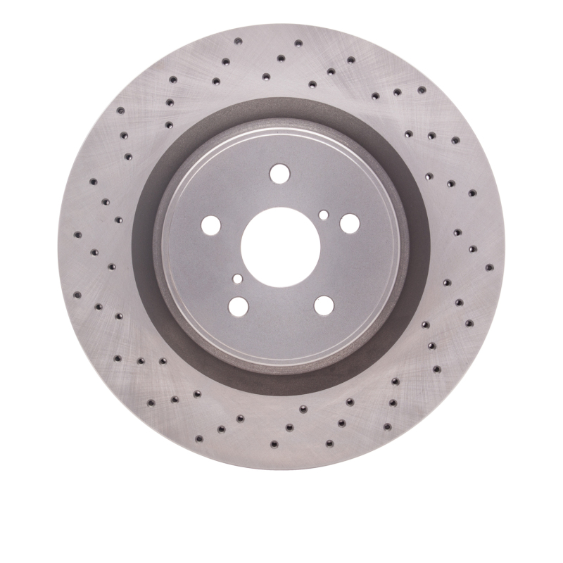 DFC 08-14 Lexus IS F Front Drilled Brake Rotor
