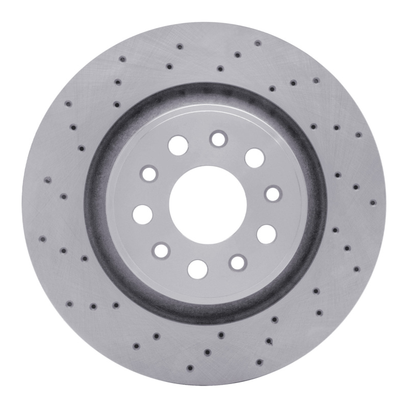 DFC 17-24 Maserati Levante Rear Drilled Brake Rotor