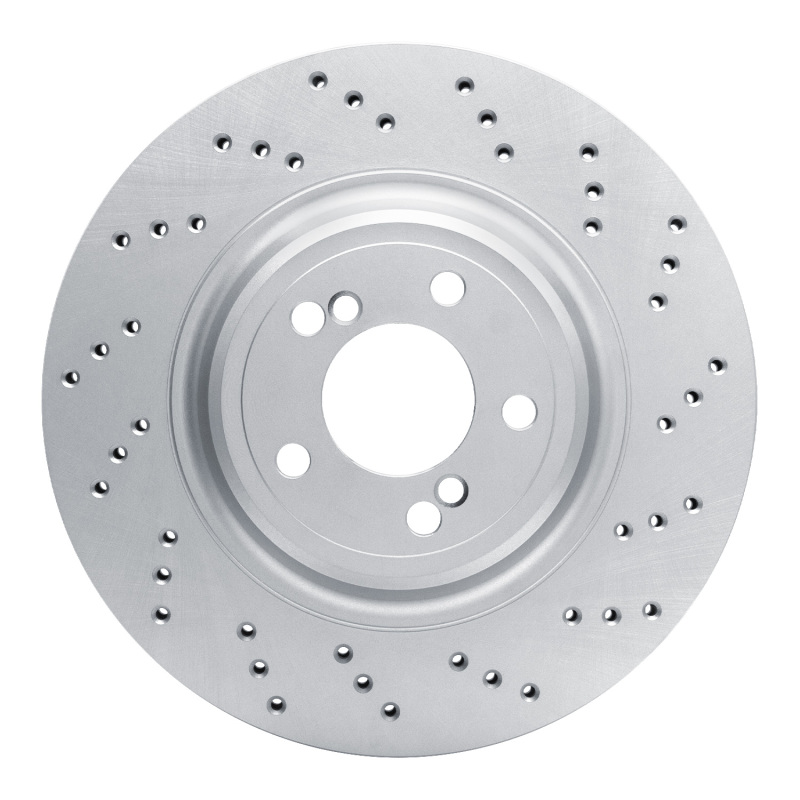 DFC 15-20 BMW M3 Right Rear Drilled GeoSPEC Coated Rotor