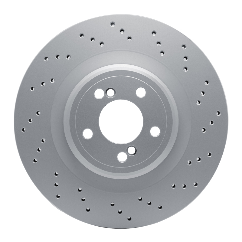 DFC 15-19 BMW X6 Right Rear Drilled GeoSPEC Coated Rotor