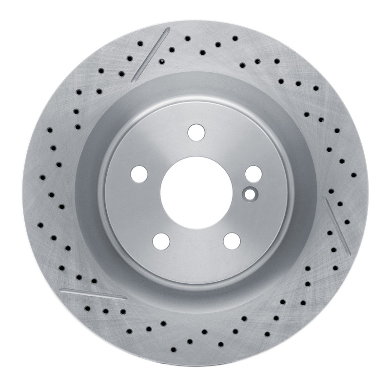 DFC 05-11 Mercedes-Benz SLK55 AMG Rear Drilled Brake Rotor and Slotted