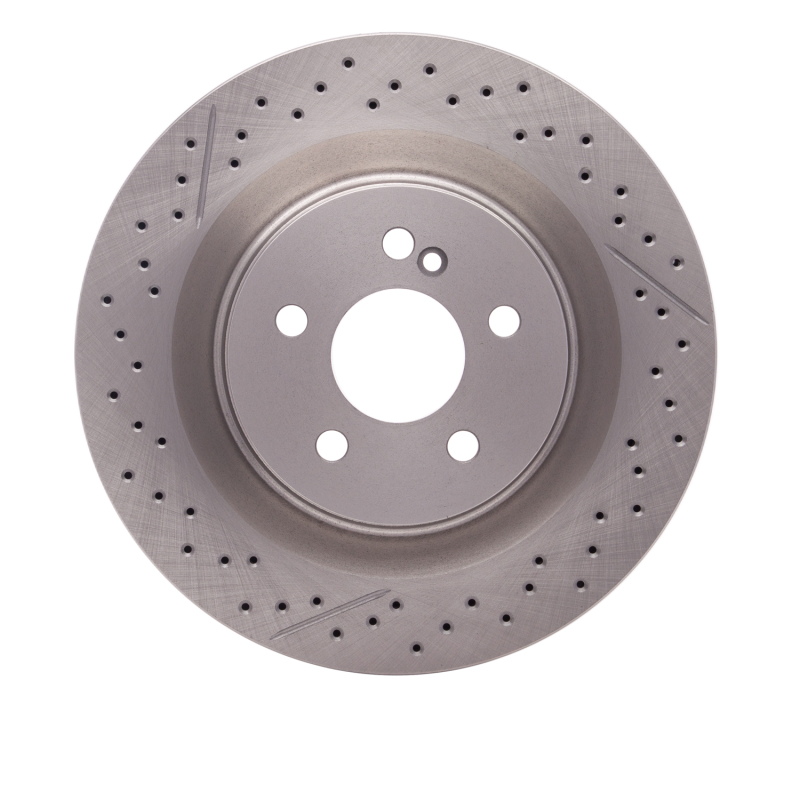 DFC 08-15 Mercedes-Benz C63 AMG Rear Drilled Brake Rotor and Slotted