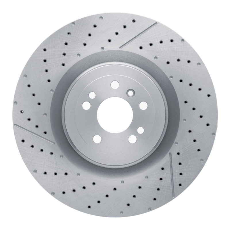 DFC 12-19 Mercedes-Benz GLE63 AMG S Front Drilled Brake Rotor and Slotted