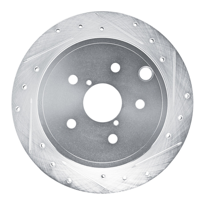 DFC 22-25 Subaru WRX Rear Right Drilled & Slotted Silver Brake Rotor
