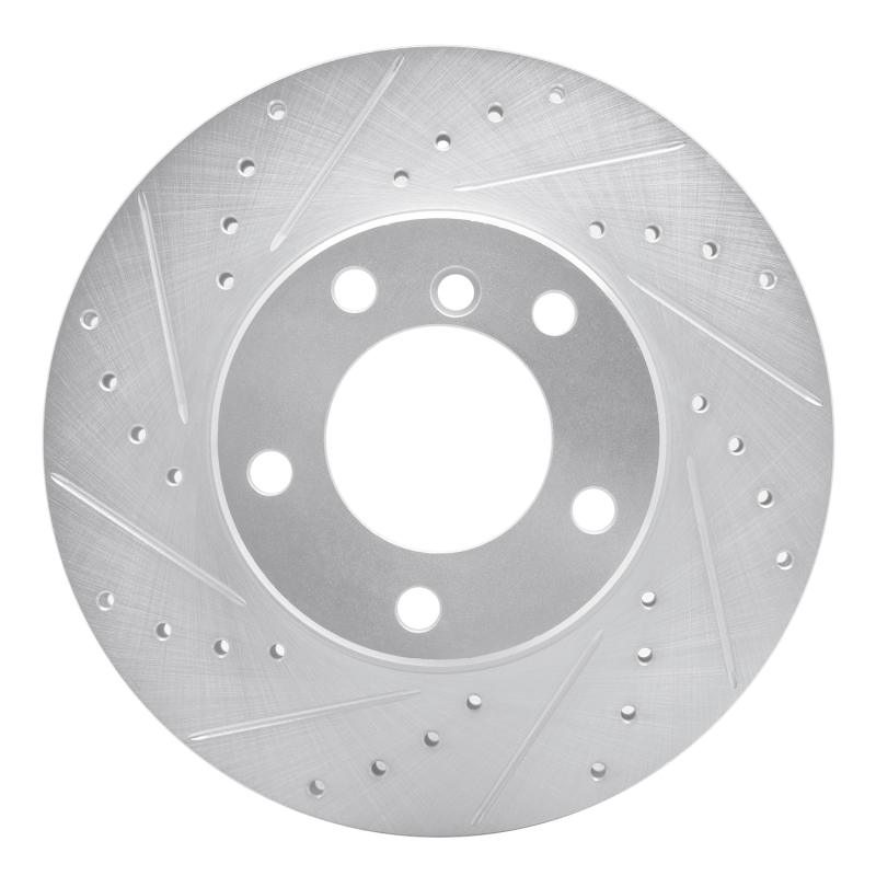 DFC 96-03 BMW 525I (USA/Canada) Front Left Drilled & Slotted Silver Brake Rotor