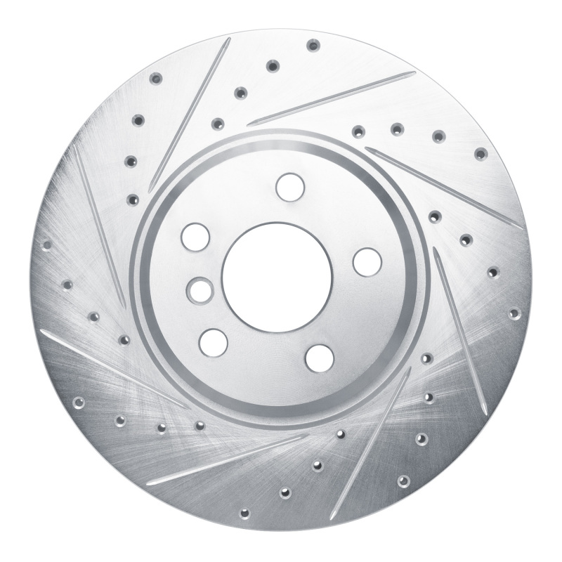 DFC 18-25 BMW Z4 Front Left Drilled & Slotted Silver Brake Rotor