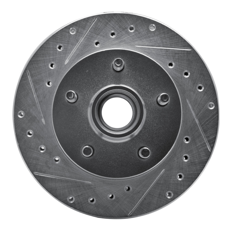 DFC 95-97 Ford Ranger (USA/Canada) Front Left Drilled & Slotted Silver Brake Rotor