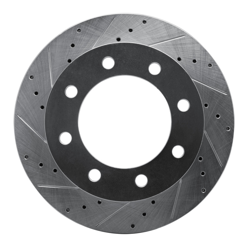 DFC 920099 Ford F-250 4WD (Super Duty) Front Left Drilled & Slotted Silver Brake Rotor