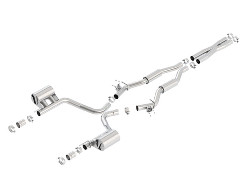 Borla 15-16 Dodge Challenger SRT 392 S-Type Catback Exhaust Single Split Rear Exit (No Tip)