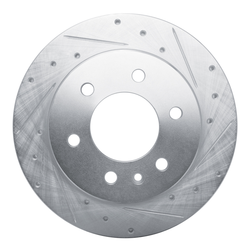 DFC 19-25 Mercedes-Benz Sprinter 2500 Rear Right Drilled & Slotted Silver Brake Rotor