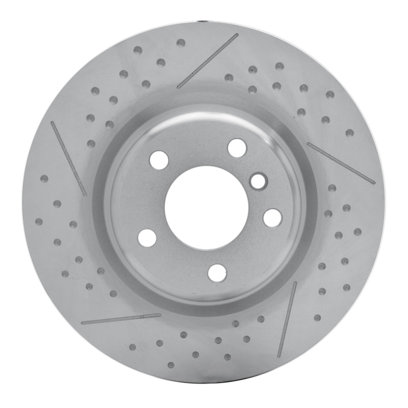 DFC 12-20 BMW M235I xDrive Rear Brake Rotor - Dimpled and Slotted