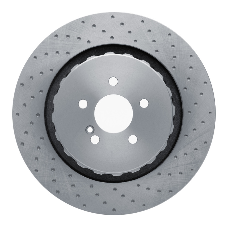 DFC 07-14 Mercedes-Benz CL63 AMG Rear Brake Rotor - Dimpled