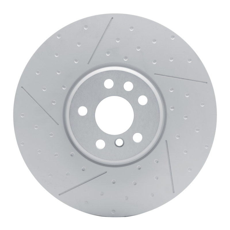 DFC 20-25 BMW M440iX Left Front Hi-Carbon Alloy Geomet Coated Rotor - Dimpled and Slotted