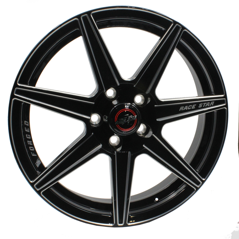 Race Star 72 ValStar 17x4.5 / 5x4.50BC / 2BS / 3.072in CB / Black w/Machined Accents Wheel