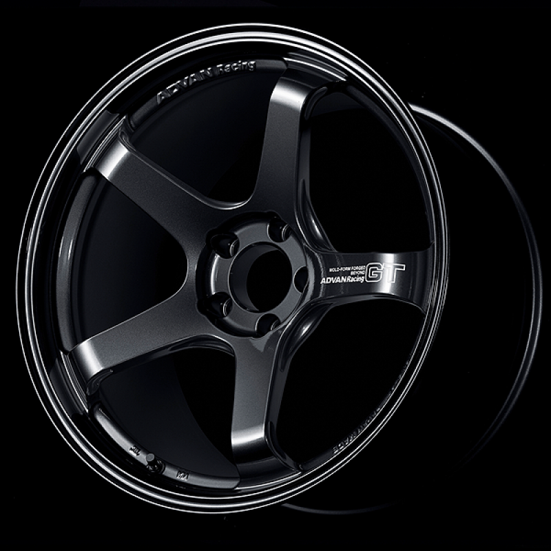 Advan GT Beyond 17X7.5 / +48 Offset / 5x114.3 BC / +48mm Bore / Racing Titanium Black