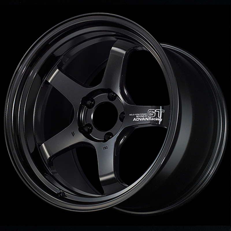 Advan GT Beyond-R 18X8.5 / +45 Offset / 5x112 BC / 66.5mm Bore / Racing Titanium Black