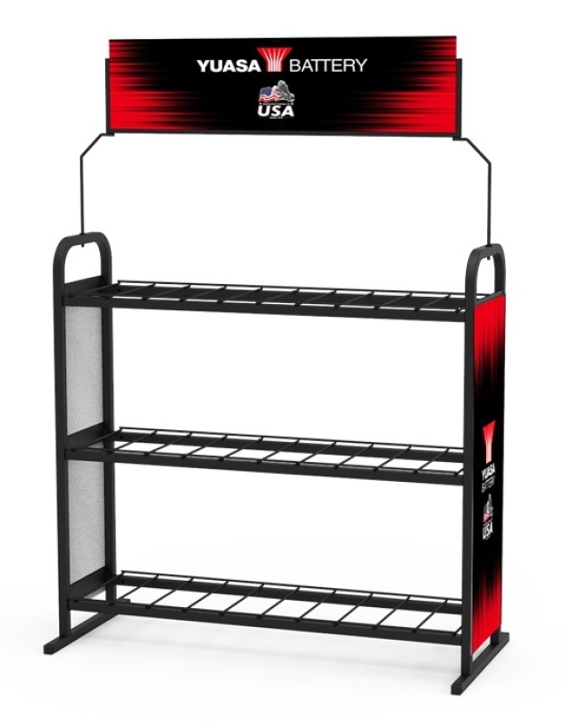 Yuasa Small Battery Rack (Holds 8-12 Batteries)