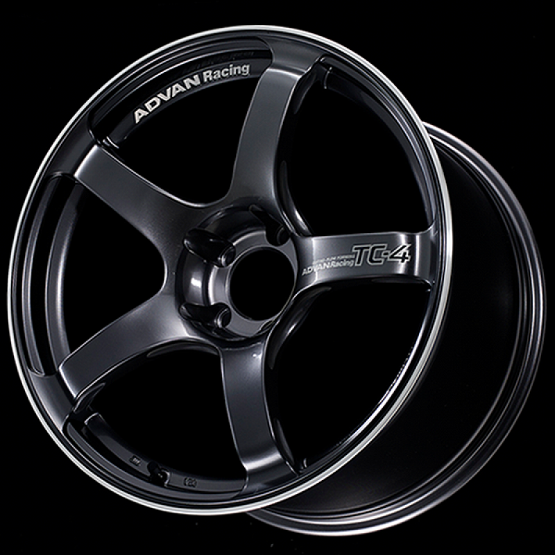 Advan TC4 18x7.5 / +42 Offset / 5x112 / 66.5mm Bore / Racing Gunmetallic and Ring