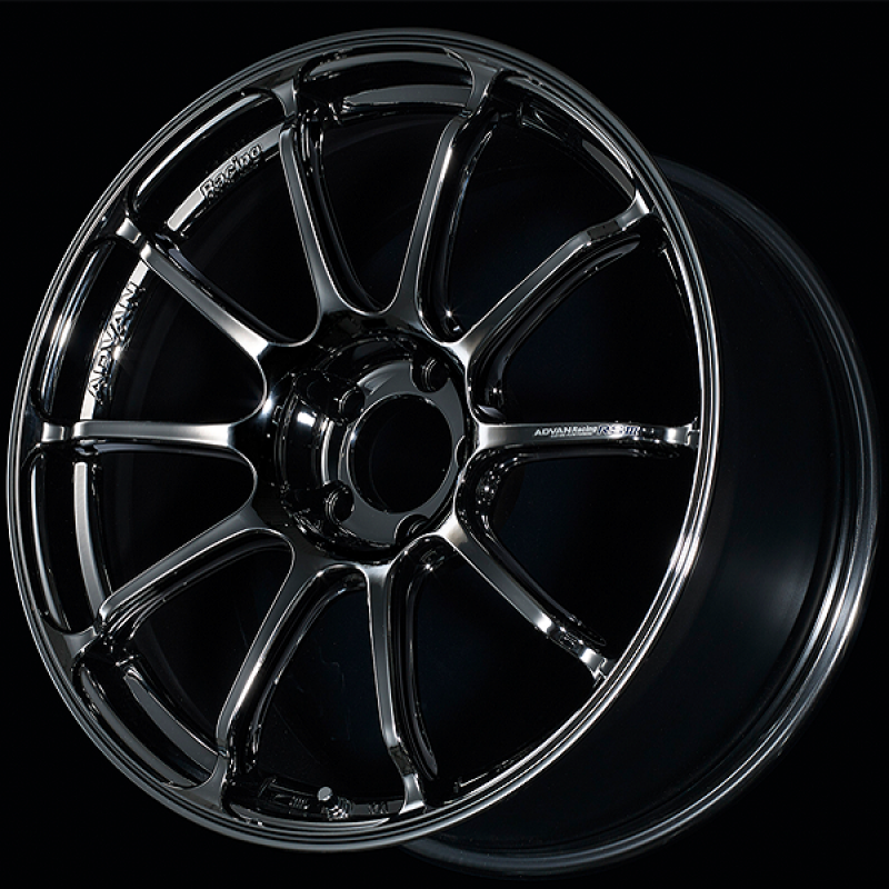 Advan RSIII 19x8.5 / +45 Offset / 5x114.3 / 73mm Bore / Black Chrome